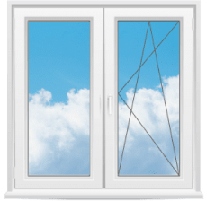 ДВУХСТВОРЧАТОЕ ОКНО